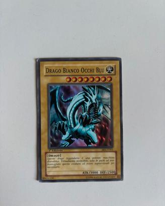 carta drago bianco occhi blu Yu-gi-oh Prima ediz