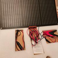 MHPOWOS Pannello solare 50W 12V Caricabatteria