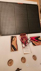 MHPOWOS Pannello solare 50W 12V Caricabatteria