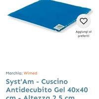 CUSCINO ANTI DECUBITO