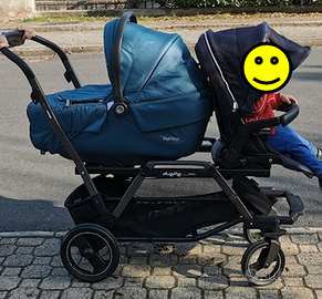 PEG PEREGO passeggino gemellare Duette Piroet
