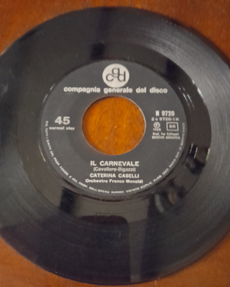 45 giri Caterina Caselli: Il carnevale, La nuvola