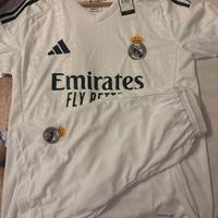 Kit Real Madrid 2024/25 maglia+pantaloncino M