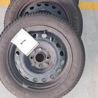 set gomme invernali 155/65/14 