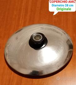 COPERCHIO Amc Diam 28cm x Pentola Padella Amc 28cm