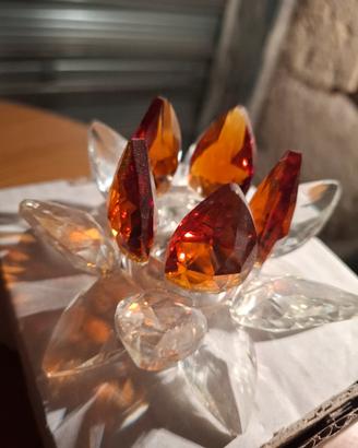 fiore in cristallo per ricambi Lampadario 