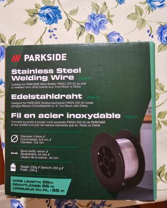 Saldatrice elettrica a filo Parkside.