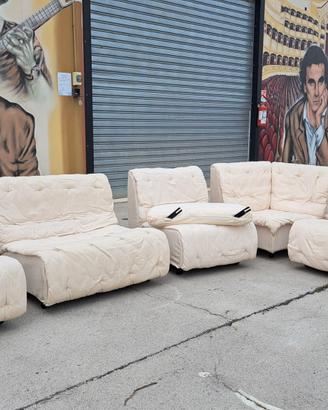 raro divano modulare bonacina mod.clipper top 