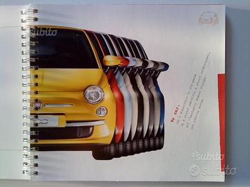 Dépliant fotografico illustrativo Gamma FIAT 500
