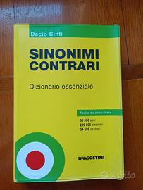 Dizionario Sinonimi e Contrari Deagostini