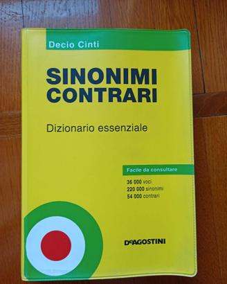 Dizionario Sinonimi e Contrari Deagostini