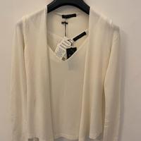 Twin-set (cardigan e top) Alda Santini taglia S
