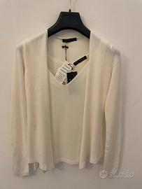 Twin-set (cardigan e top) Alda Santini taglia S