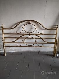 letto ottone matrimoniale