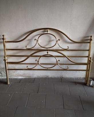 letto ottone matrimoniale