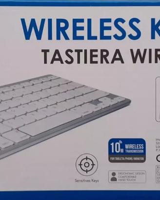 Tastiera Wireless Keyboard Bestek Fino a 10 Metri