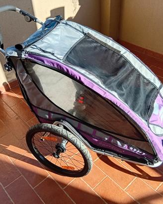 rimorchio per biciclette