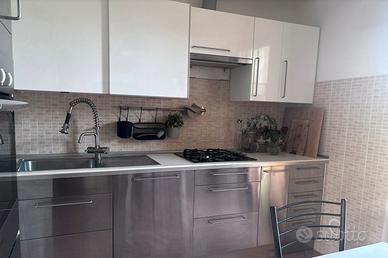 Cucina Ikea bianco/inox