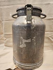 bidone contenitore del latte porta latte vintage 
