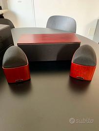 Coppia diffusori Mirage Nanosat prestige red