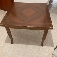 Tavolo legno massiccio apribile