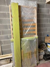 Letto De Baggis una piazza + comodino abbinato