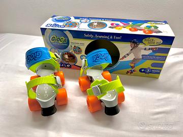 Pattini a rotelle regolabili