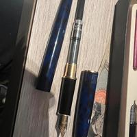 Parker sonnet blue marble