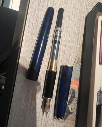 Parker sonnet blue marble