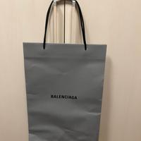 Sacchetto carta shopping bag Balenciaga
