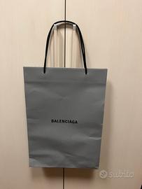 Sacchetto carta shopping bag Balenciaga
