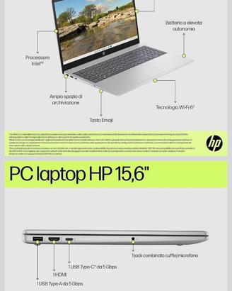 HP Laptop 15-fd0006sl portatile