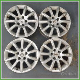 Cerchi in Lega Opel Astra H 16 pollici 16 6.5J