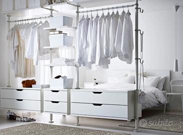 Cabina armadio Ikea STOLMEN modulare e componibile