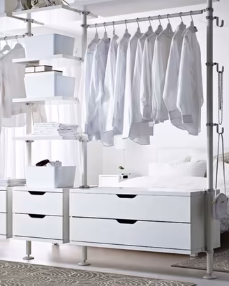 Cabina armadio Ikea STOLMEN modulare e componibile