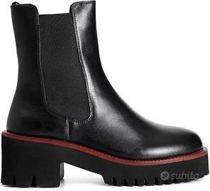 Cafè Noir C1XV1231 STIVALI IN PELLE ELASTICA CON S