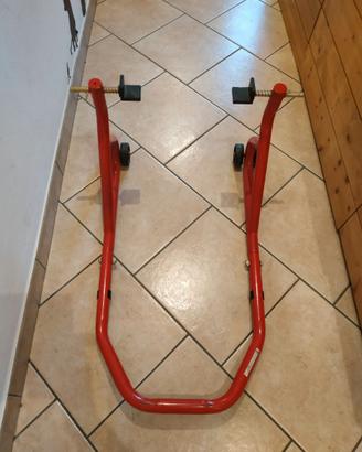 Cavalletto alza moto posteriore