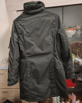 giacca grigia lunga da uomo 