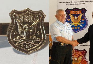 Fermacravatta IBSSA sicurezza vigilanza Bodyguard