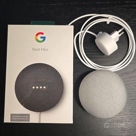 nuovo google nest mini + nest prima versione 