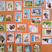Francobolli da collezione animali