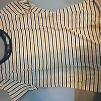 maglia a righe taglia m