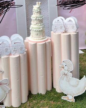 Torta scenografica silly goose+ 2 sagome