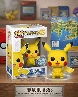 Funko Pop! Pokémon Pikachu Action Figure 9cm (353)