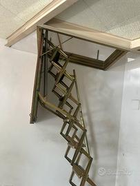 Scala retrattile per soppalco