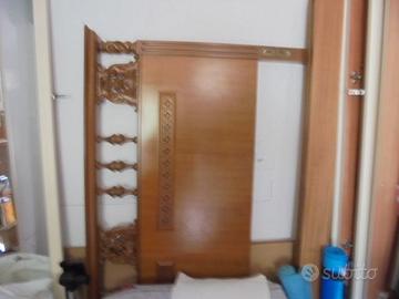 Testiera letto matrimoniale vintage antica permuto