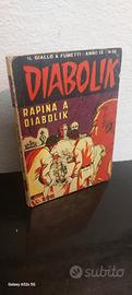 diabolik inediti originale anno IX