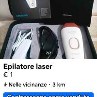 epilatore laser 