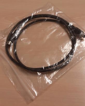 Cavo antenna TV 75 Ohm M-F 120 cm