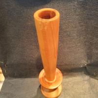 Vaso alto in ciliegio